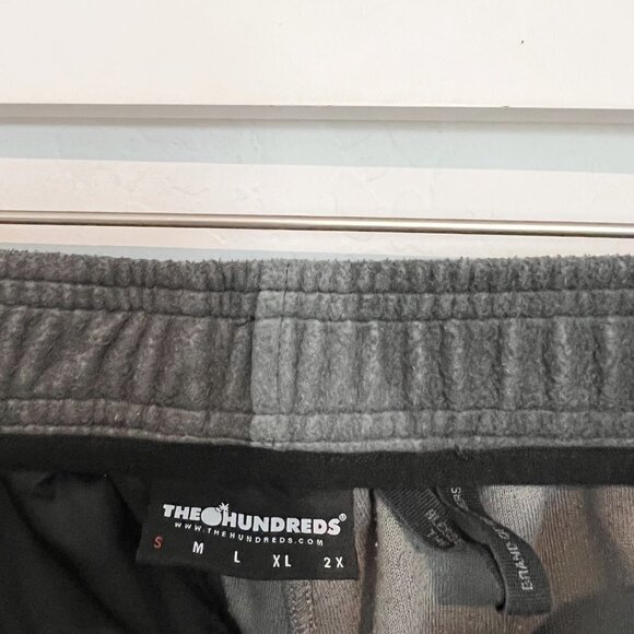 The Hundreds Shrublands Oversize Camo Print Zip Away Sweatpants Black Size Small - Picture 7 of 9